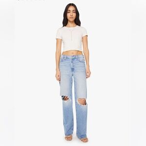 MOTHER the dodger sneak jeans from Free People